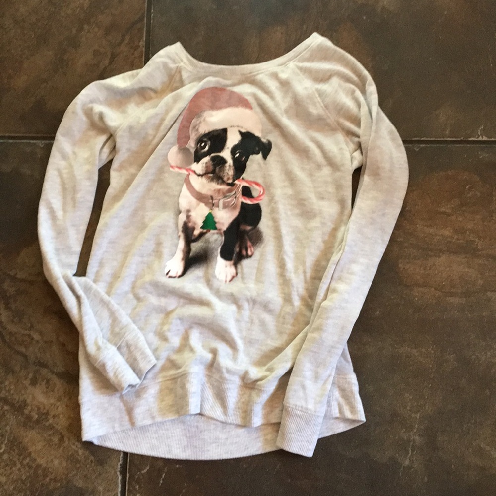 Christmas pug long sleeve